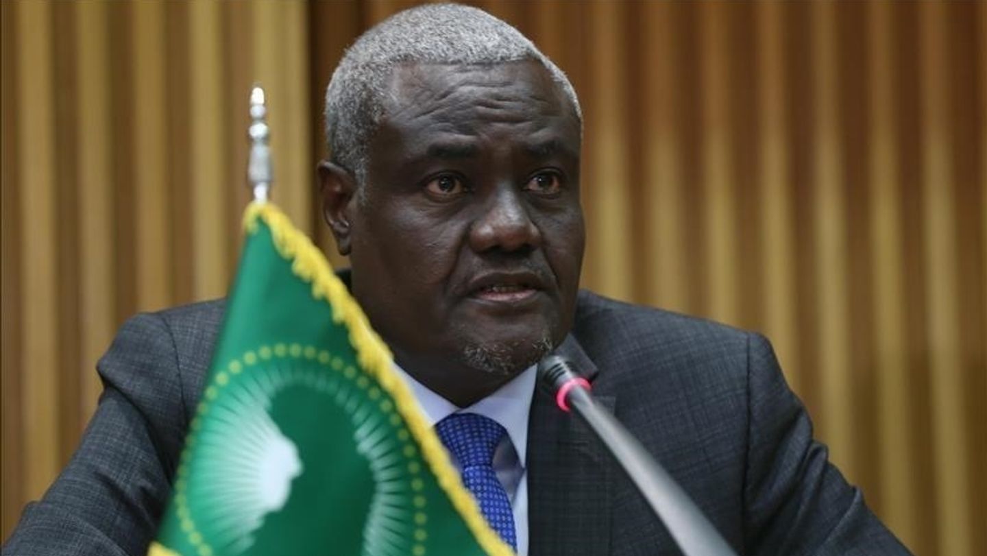 Moussa Faki Mahamat rencontre Blinken à Washington