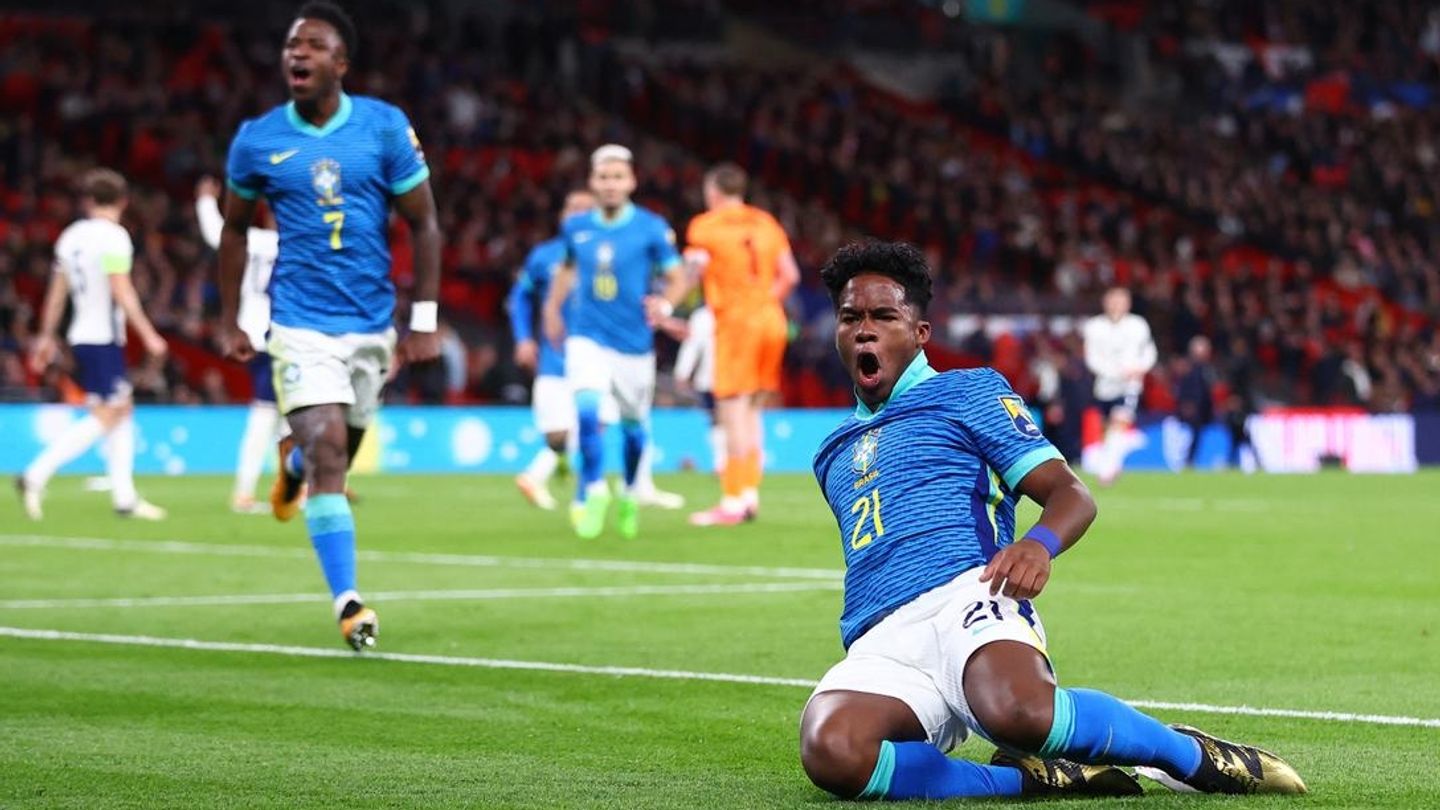 Le Brésil bat l'Angleterre 1-0 en match amical de football