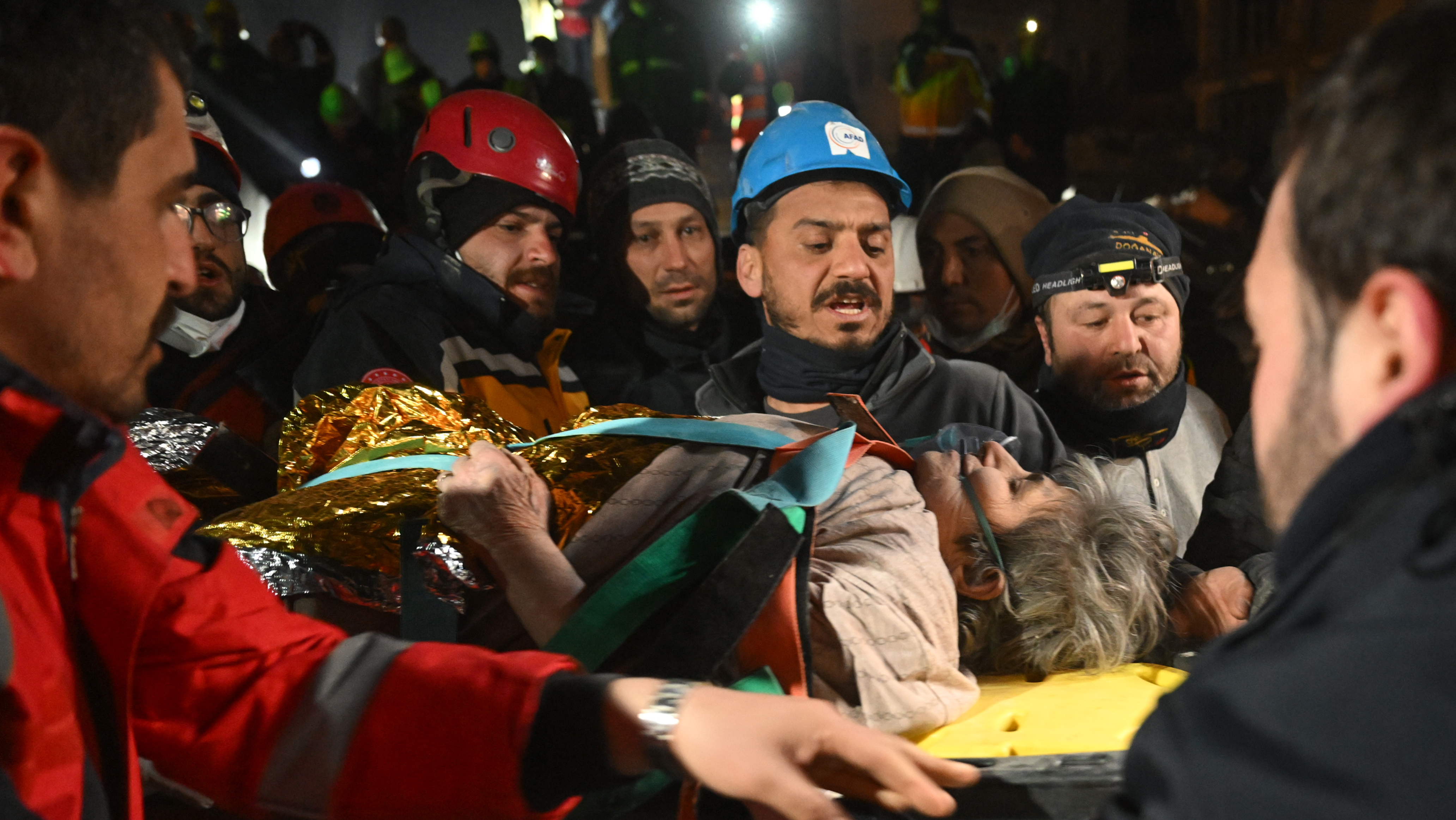 Survivors Rescued Elderly among survivors rescued nine days after Türkiye earthquakes ...