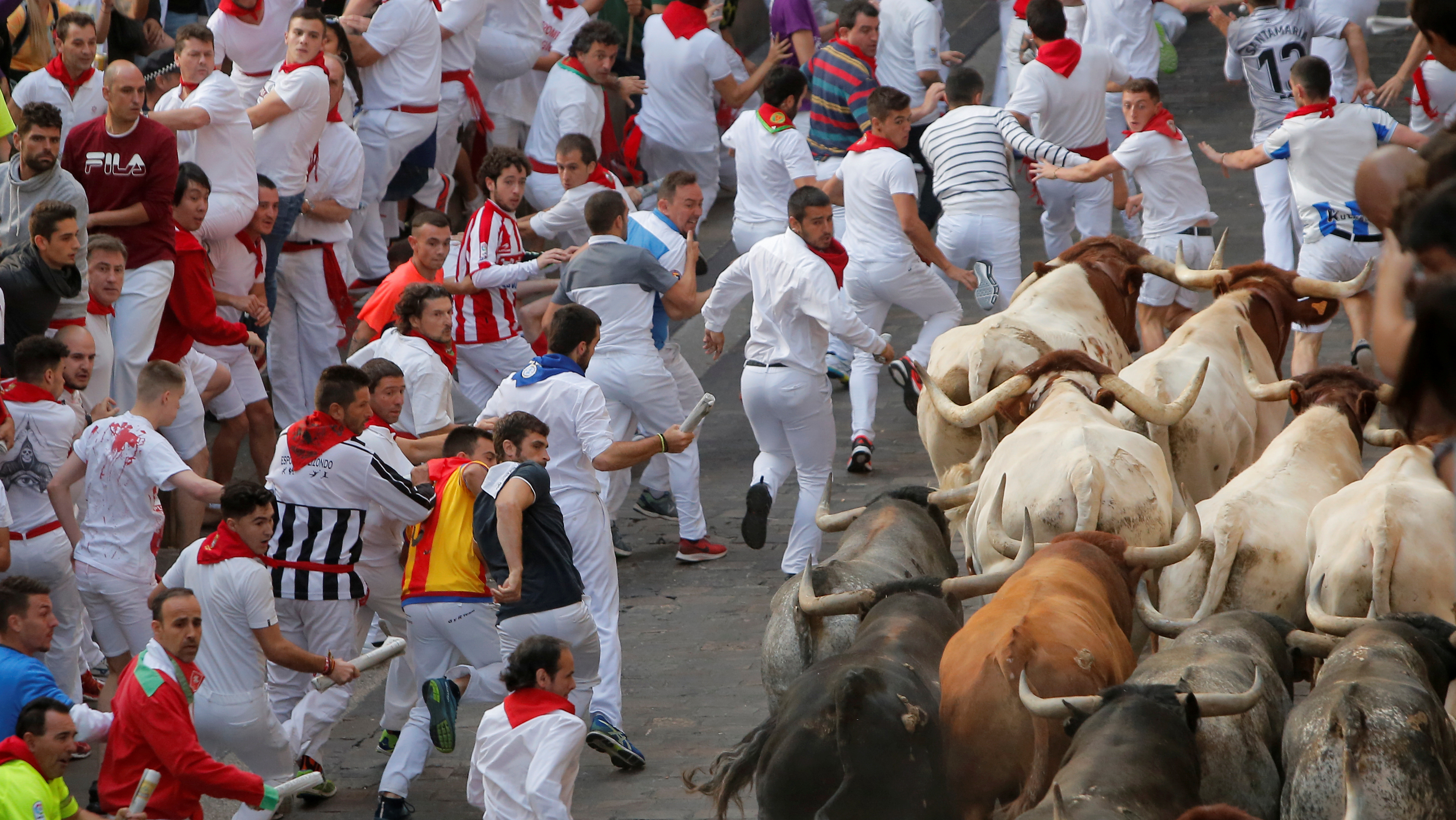 Famous annual Spanish bull run festival ends with further accidents ...